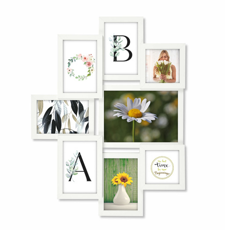 Multirama MULTI WHITE 81 ramka na 8 zdjęć