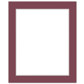 Passe partout 50x60 (40x50) CZERWONE WINE - LUCA Q5707