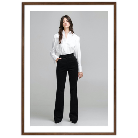 Ramka brązowa HEN 4 70x100 cm