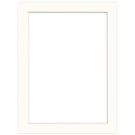 Passe partout 18x24 (15x21) BIAŁY CHALK LUCA Q5103