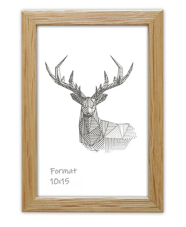 Ramka dębowa DAB A 0 10x15 cm