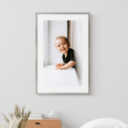 Ramka srebrna KEA S 40x60 cm