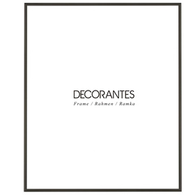 Ramka aluminiowa czarna QAL 50x60 cm