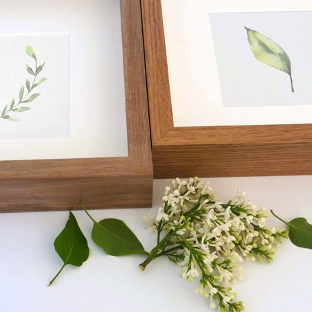 Ramka przestrzenna 3D z passe partout BOJANO O 23x23 (12x12) cm