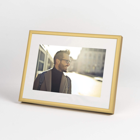 Ramka aluminiowa złota ROYALL 18x24 cm