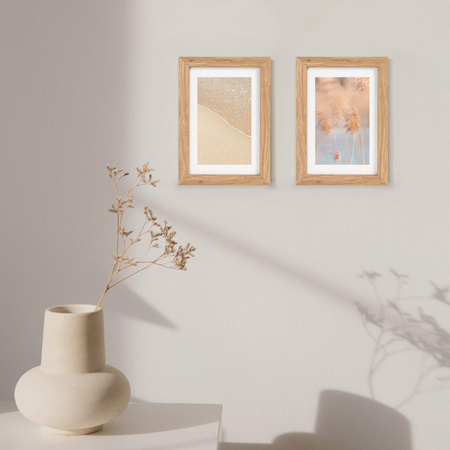 Pakiet ramek 5 szt. FDM 02 kolor dębowy 10x15 cm