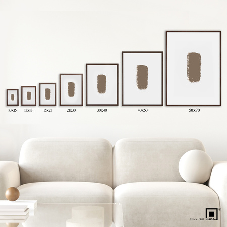 Pakiet 3 szt. czarnych ramek FDM 2 50x70 cm