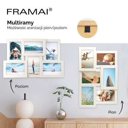 Multirama na 6 zdjęć MULTI HEN 1 ramka na zdjęcia