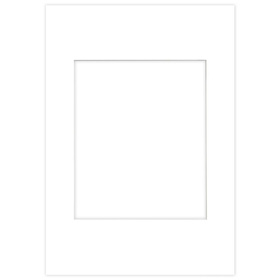 Passe partout 70x100 (50x60) - BIAŁY SUPER WHITE LUCA Q5101