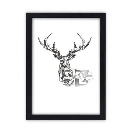 Zestaw czarnych ramek na 9 zdjęć PINIA 2 GF0004