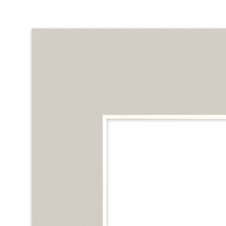 Passe partout 10x15 (6x9) SZARY MGLISTY- FOG - LUCA Q5303