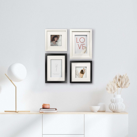 Ramka przestrzenna EXPO 3D Biała 30x30 cm (20x20cm)