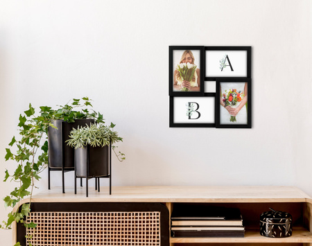 Multirama MULTI BLACK 41 ramka na 4 zdjęcia