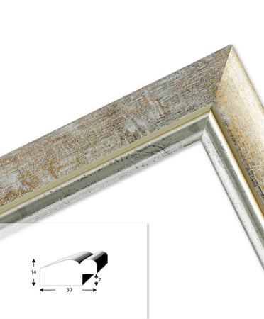 Ramka drewniana DRZ C S1 24x30 cm