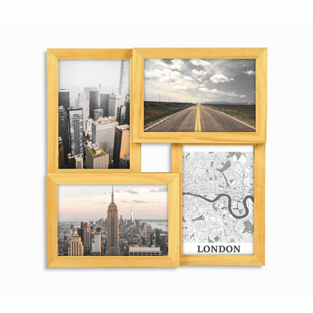 Multirama MULTI NATURAL 41ramka na 4 zdjęcia