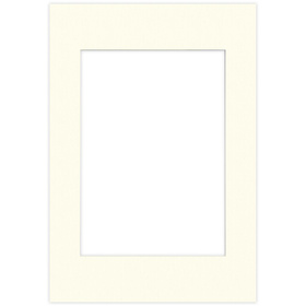 Passe partout 70x100 (50x70) IVORY - KOŚĆ SŁONIOWA LUCA Q5106