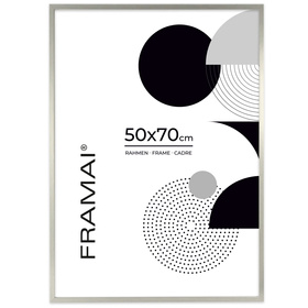 Ramka srebrna KEA S 50x70 cm