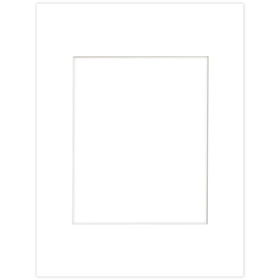Passe partout 60x80 (40x50) - BIAŁY SUPER WHITE LUCA Q5101