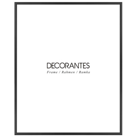 Ramka aluminiowa czarna QAL 40x50 cm