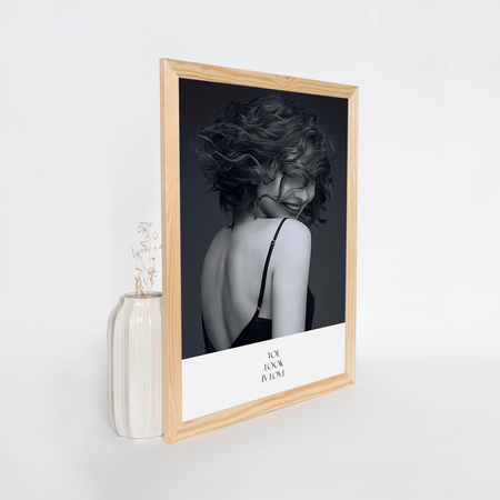 Ramka z drewna surowego RAW 30x40 cm