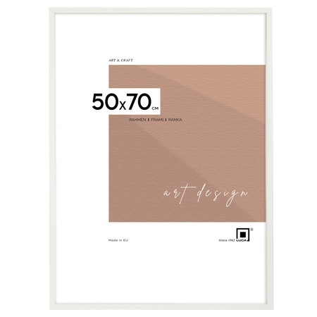 Pakiet 2 szt. białych ramek FDM 1 50x70 cm