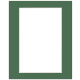 Passe partout 28x35 (20x30) ZIELONE MALACHITE - LUCA Q5506