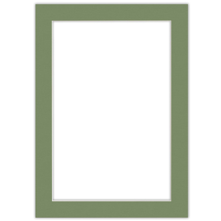 Passe partout 50x70 (40x60) ZIELONE FOREST - LUCA Q5505