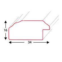 Pakiet ramek drewnianych DRZ A 1 DWUPAK 10x15 cm