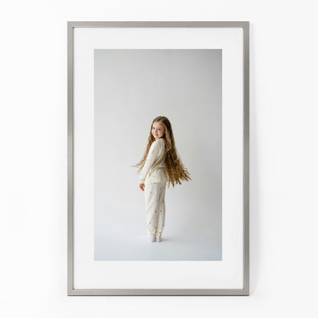 Ramka srebrna KEA S 40x60 cm