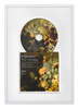 Ramka na płytę CD w kolorze białym. Ramka aluminiowa o rozmiarze 21x30 cm