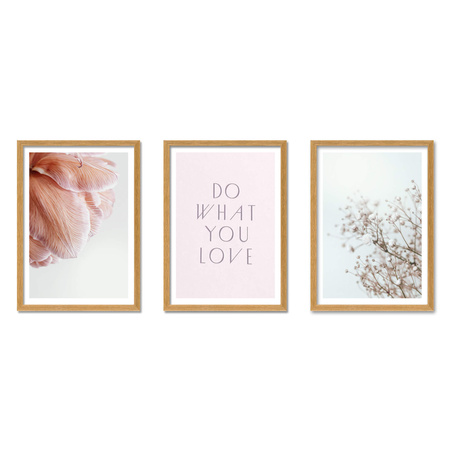 Zestaw naturanych ramek na 3 zdjęcia PINIA 00 GF0025