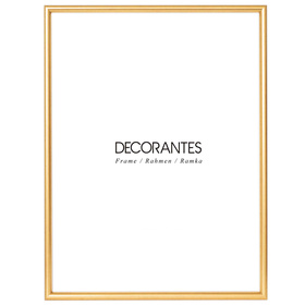 Ramka drewniana DRWC F Z złota 30x40 cm