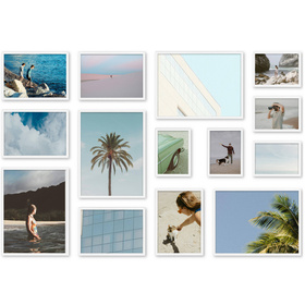 Zestaw białych ramek na 14 zdjęć PINIA 1 GF0001