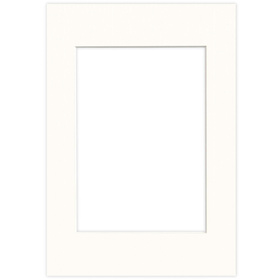 Passe partout 21x30 (15x21) BIAŁY CHALK LUCA Q5103
