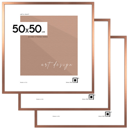 Ramka miedziana LUX M 50x50 cm