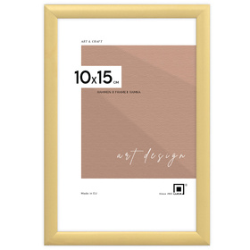 Ramka aluminiowa złota ROYALL 10x15 cm