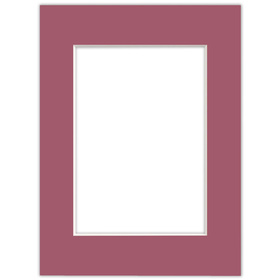 Passe partout 13x18 (9x13) CZERWONE RAPSBERRY - LUCA Q5704