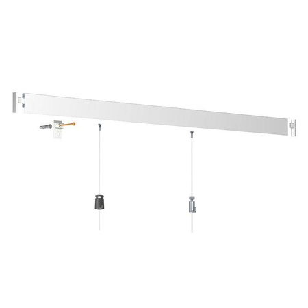 Szyna do systemu zawieszeń Click Rail Pro zagruntowana