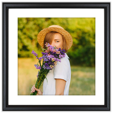 Ramka drewniana DRWA 2 10x10 cm