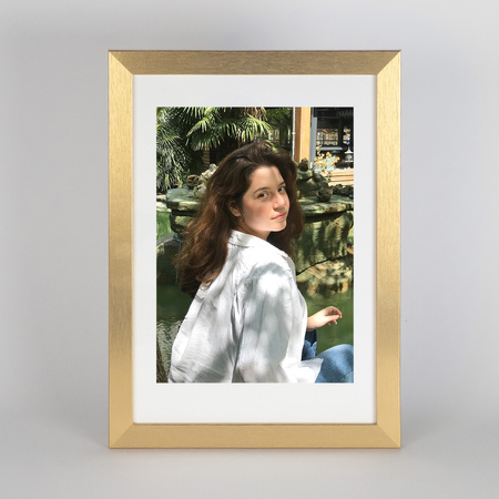 Pakiet 5 szt. złotych ramek HEN Z 21x29,7 cm