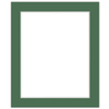 Passe partout 50x60 (40x50) ZIELONE MALACHITE - LUCA Q5506
