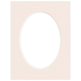 Passe partout 18x24 (13x18) OWAL BEŻOWE POWDER - LUCA Q5205