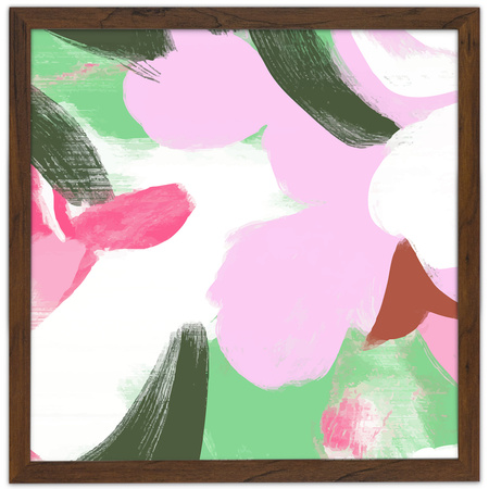 Ramka brązowa HEN 4 40x40 cm