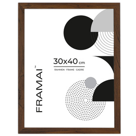 Ramka brązowa HEN 4 30x40 cm