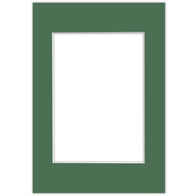 Passe partout 21x30 (15x21) ZIELONE MALACHITE - LUCA Q5506