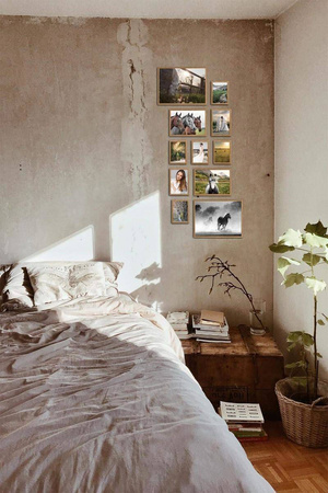 Zestaw brązowych ramek na 11 zdjęć PRESTO 3 GF0005