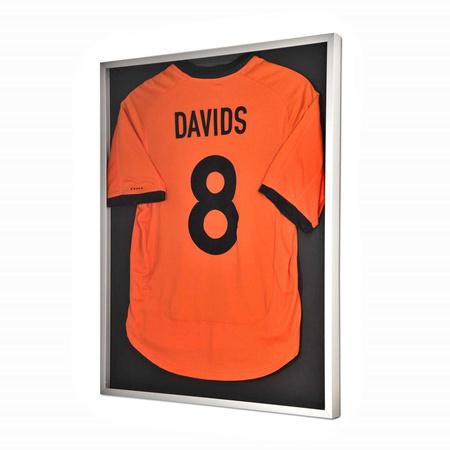 Frame Box II SILVER 60x80 cm aluminiowa ramka do oprawy koszulek sportowych