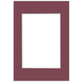 Passe partout 21x30 (15x21) CZERWONE WINE - LUCA Q5707