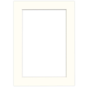 Passe partout 13x18 (10x15) LUCA Q5104 OFF WHITE - BIAŁY