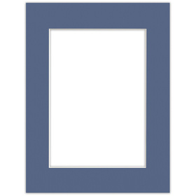 Passe partout 30x40 (20x30)  NIEBIESKIE BLUE - LUCA Q5402